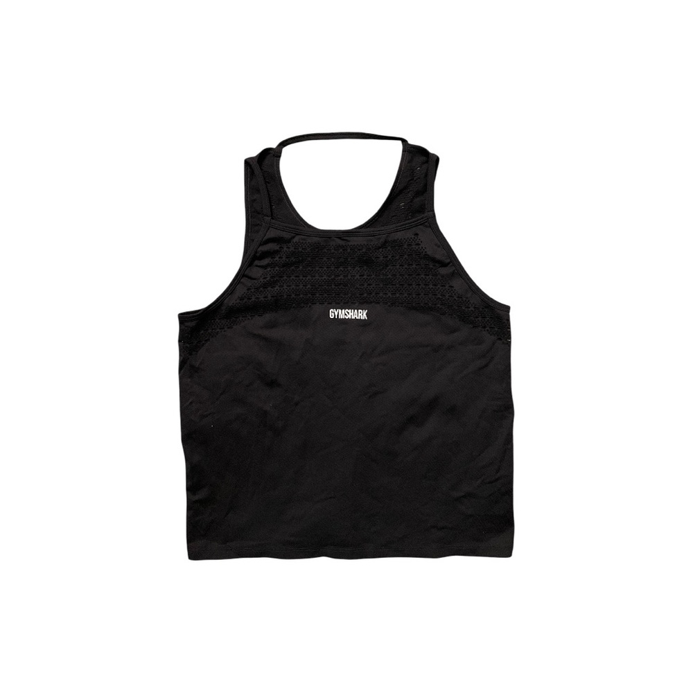Gymshark Black Racerback Tank Top